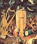 Garden of Earthly Delights, detail of right wing by Hieronymus Bosch
